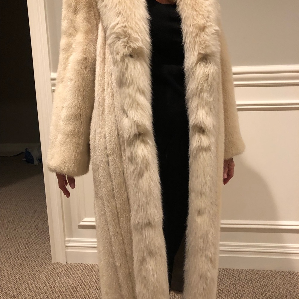 Blond Mink Coat
